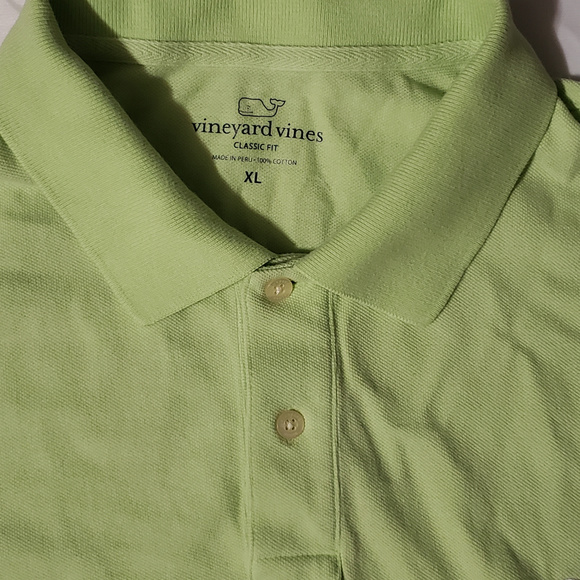 Vineyard Vines Green Polo Shirt XL - Picture 2 of 3